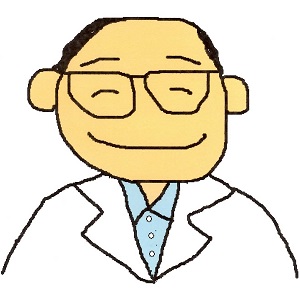院長の佐藤和彦(イラスト)